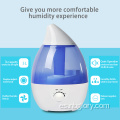 Humidificador ultrasónico de luz LED de 3000 ml de niebla